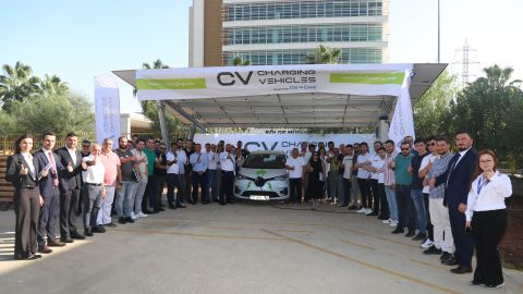 Elektrikli Araç Şarj İstasyonunda İlk Diploma CV Charging Vehicles'den