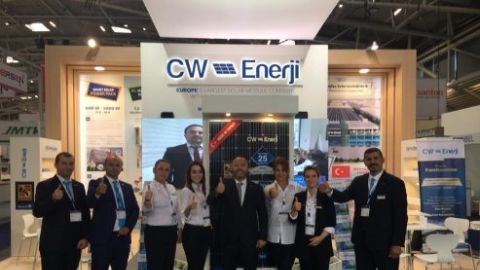CW Enerji Avrupa'nın En Büyük Güneş Enerjisi Fuarı INTERSOLAR'da