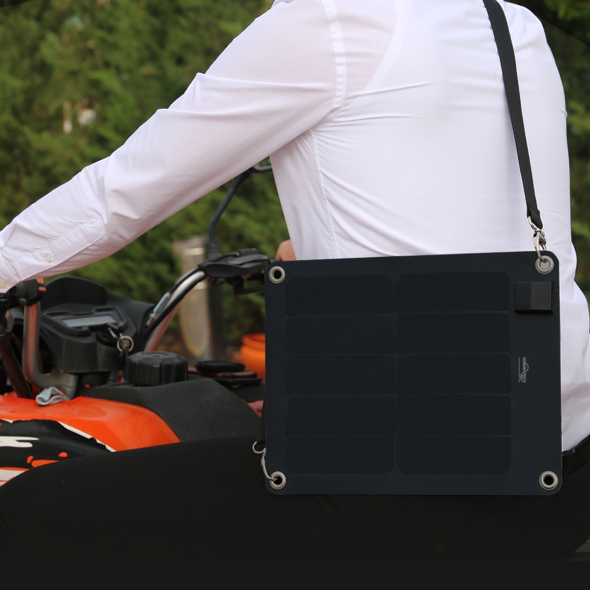 TommaTech Easy Life 8Wp Mobiles Solarladepanel